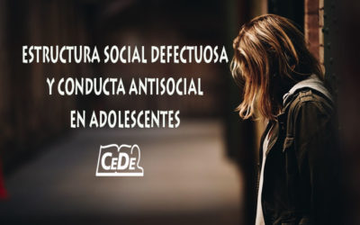 Estructura social defectuosa y conducta antisocial en adolescentes II